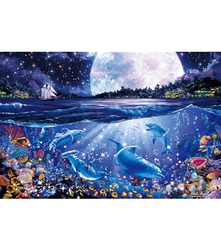 Amazon | 1000ピース 光るジグソーパズル めざせパズルの達人 ラッセン